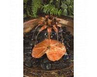 Copper Dripper Fountain Lotus